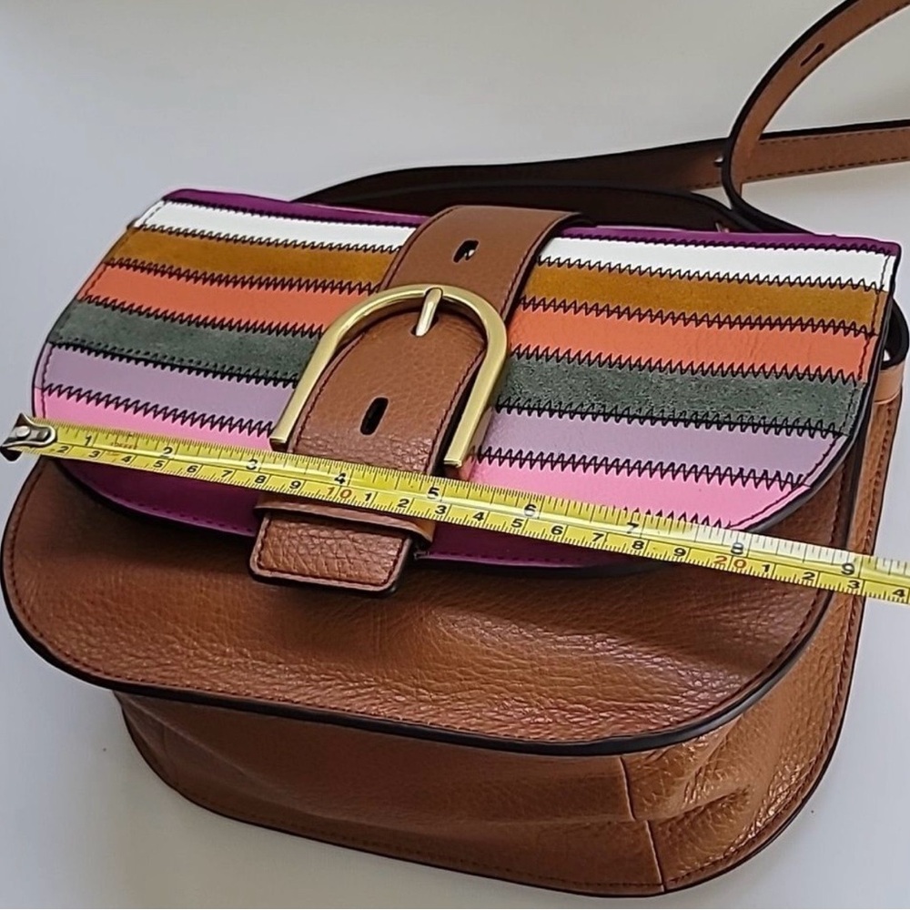Fossil Multicolor Striped Crossbody Bag - Picture 9 of 12